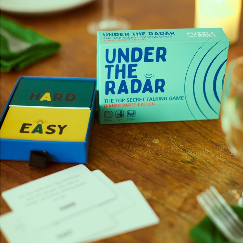 Under The Radar: Top Secret Talking Game, Dinner Party Edition image 2