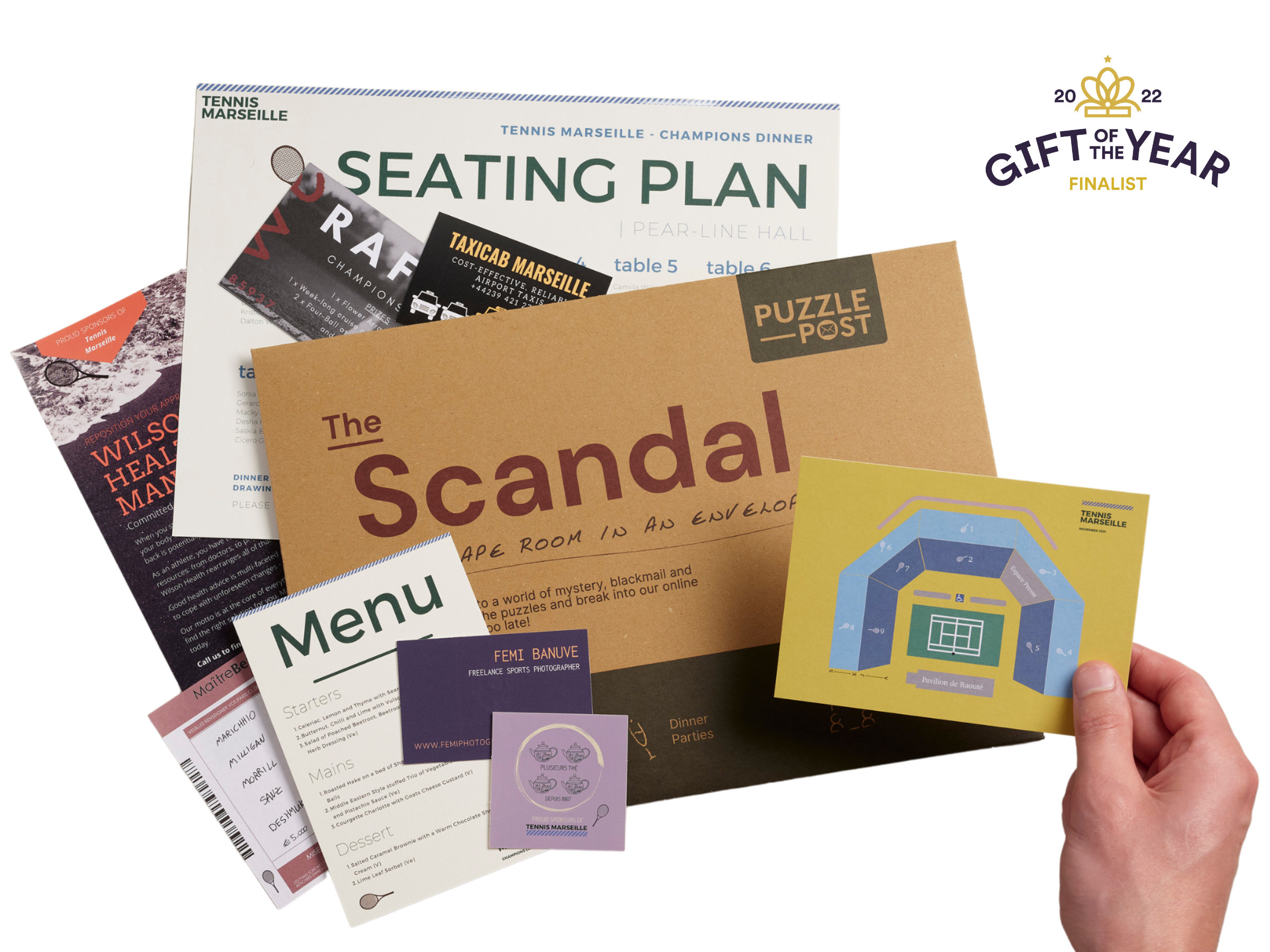 BUNDLE OFFER - Escape Room in an Envelope - Deceit, Blunder and Scandal. 3  Dinner Party Games Puzzle