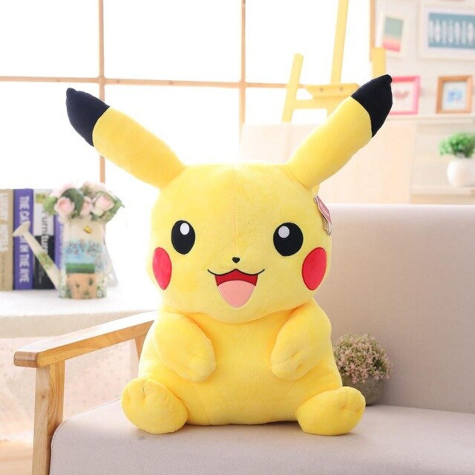 Very Large Pikachu Plush Toys/ Big Size Full Pillow/ Pokemoned Etsy
