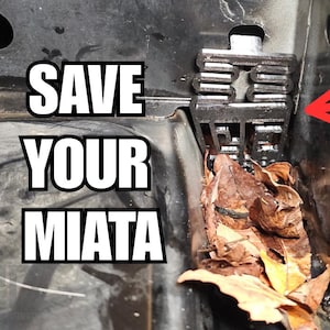 Miata Drain Defender Kit (1990–2005 NA/NB)
