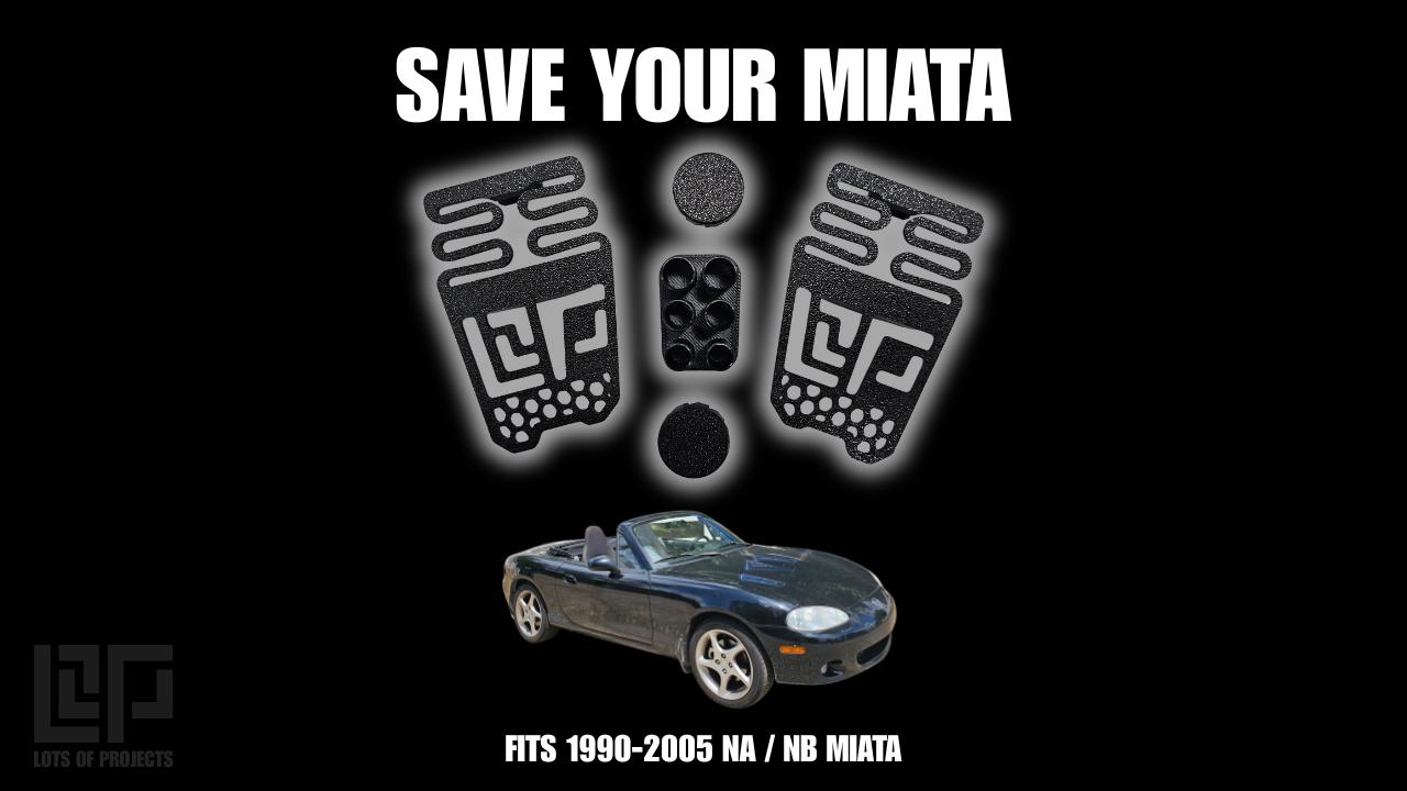 Miata Drain Defender Kit (1990–2005 NA/NB) - Etsy
