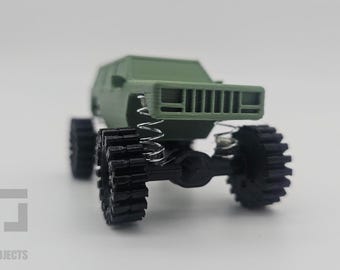 3D Printed XJ 4x4 offroad SUV