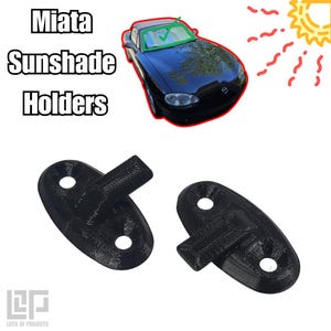 MX-5 Miata Sunshade Holders / Visor delete
