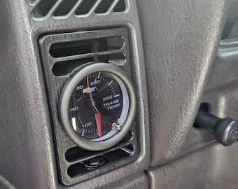 52mm Gauge pod vent adapter for Jeep XJ Cherokee 97-01