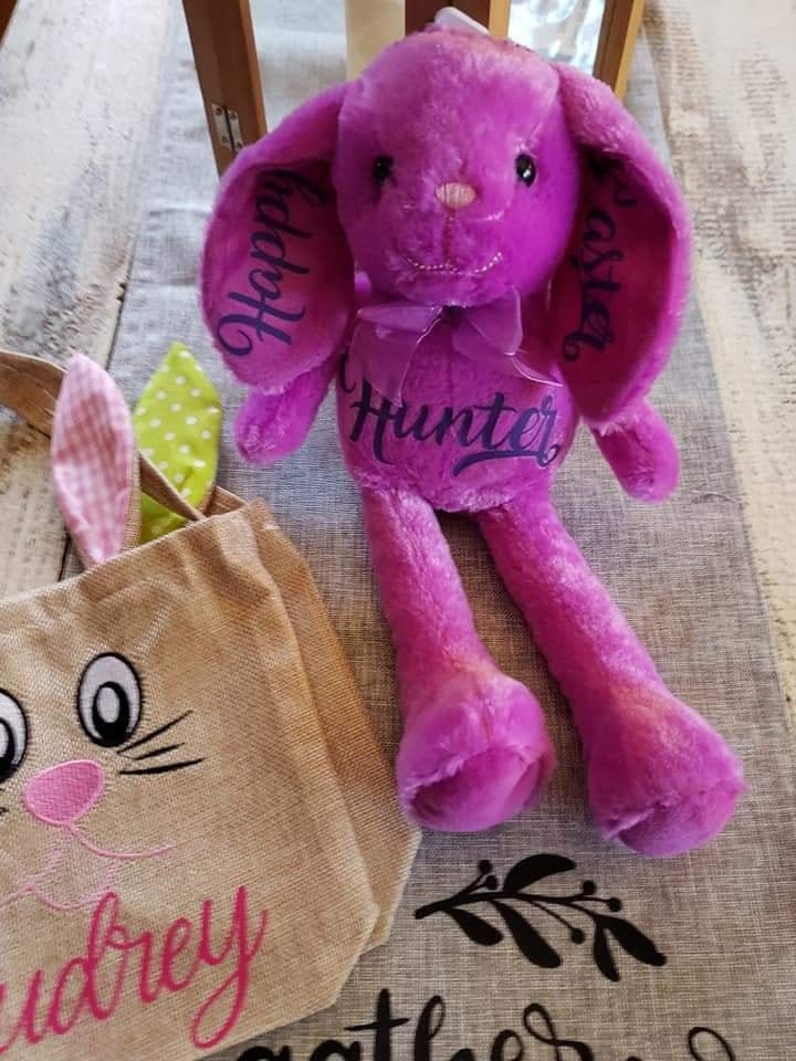Personalized Easter Bunny Etsy