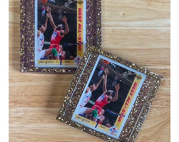 James Worthy All Star Game Coasters