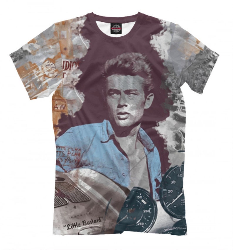 James Dean Retro Graphic TShirt Men's and Women's Etsy