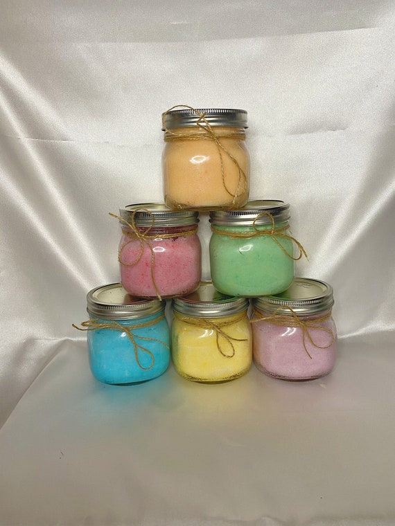 Customizable All Natural Sugar Scrubs Etsy