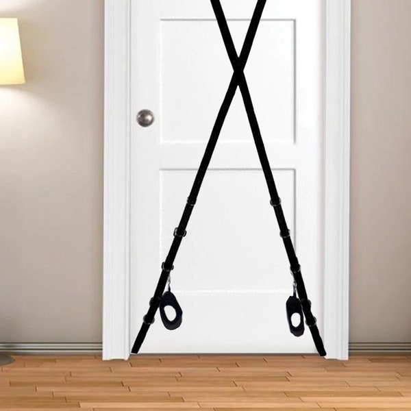 Over the Door Restraint, Over Door Suspension Hook, BDSMandfetish Restraints, Leg Spread, Shackles on the door, Sex Furniture, Restraints