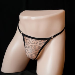 Men String with Pouch, Men Thongs, See Through Panties, Sexy Panties for Men, Sexy Thongs for Men, Men Lingerie, Sexy Men Underwear, Sissy