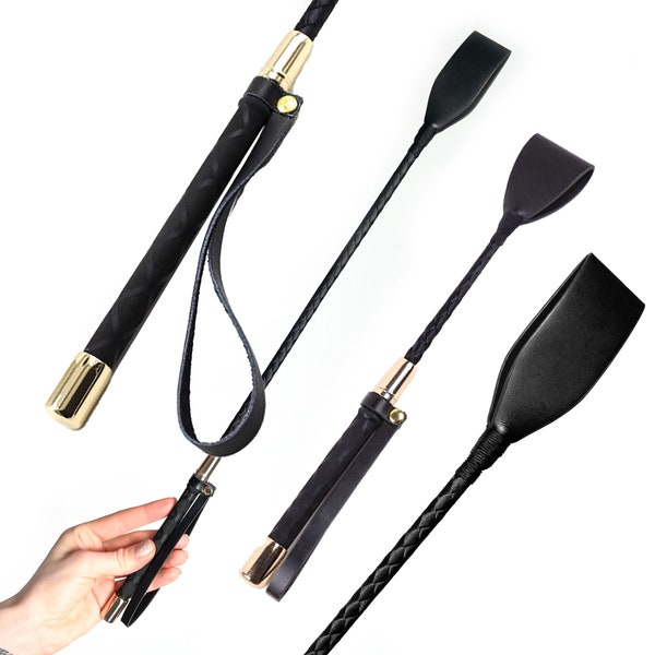Leather Riding Crop Spanking Etsy