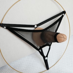 Olifant zakje, micro-extreme stringbikini, string voor heren, sexy herenondergoed, herenlingerie, sexy slipje heren