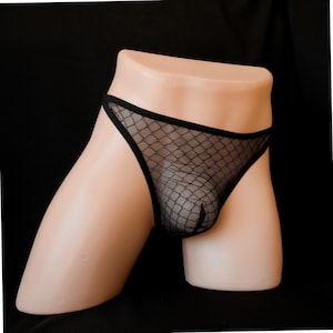 Men Brief with Pouch, Men Thongs, See Through Panties, Sexy Panties for Men, Sexy Thongs for Men, Men Lingerie, Sexy Men Underwear, Sissy