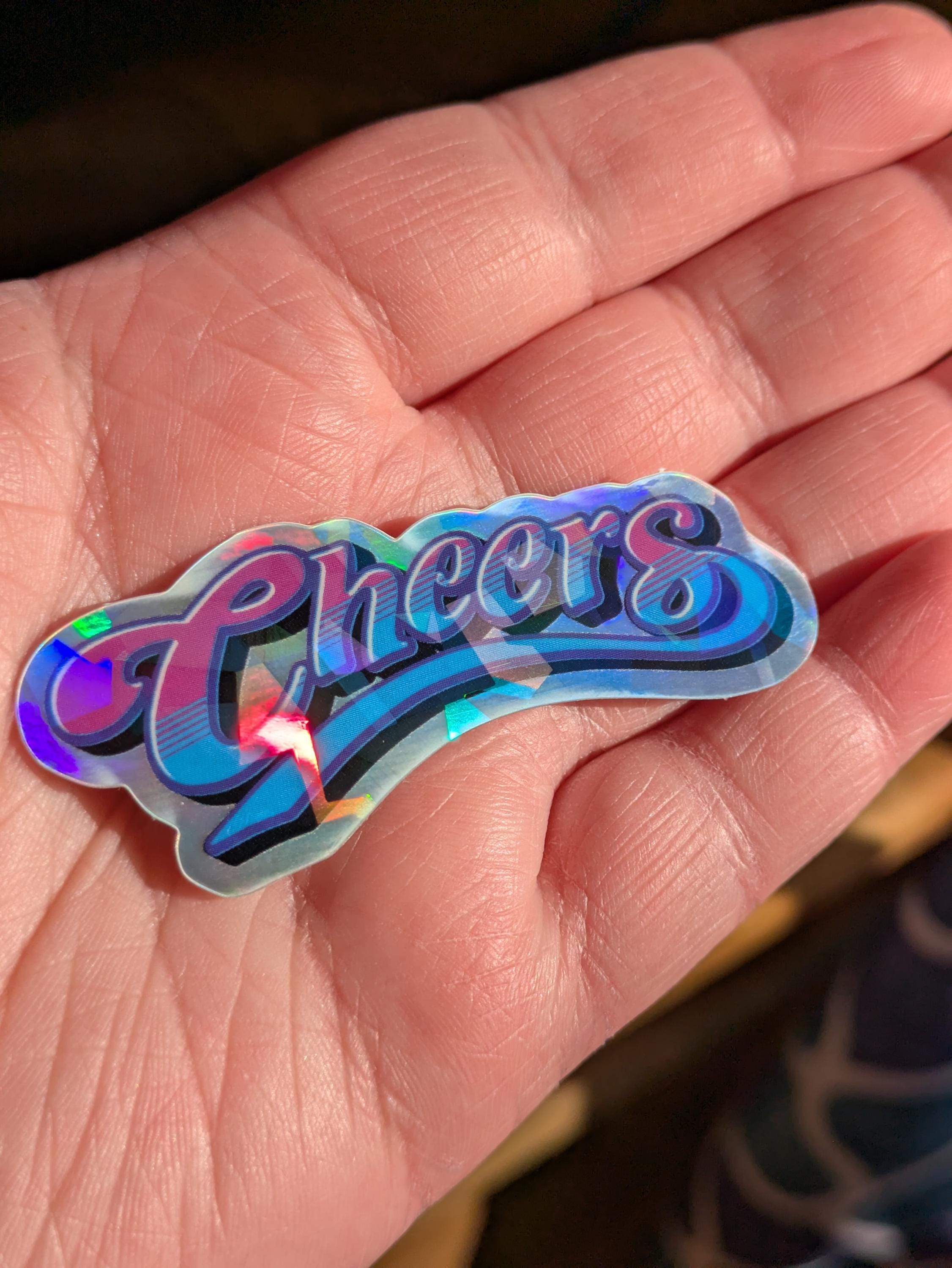 Cheers Logo Sticker Combo Pack - Etsy