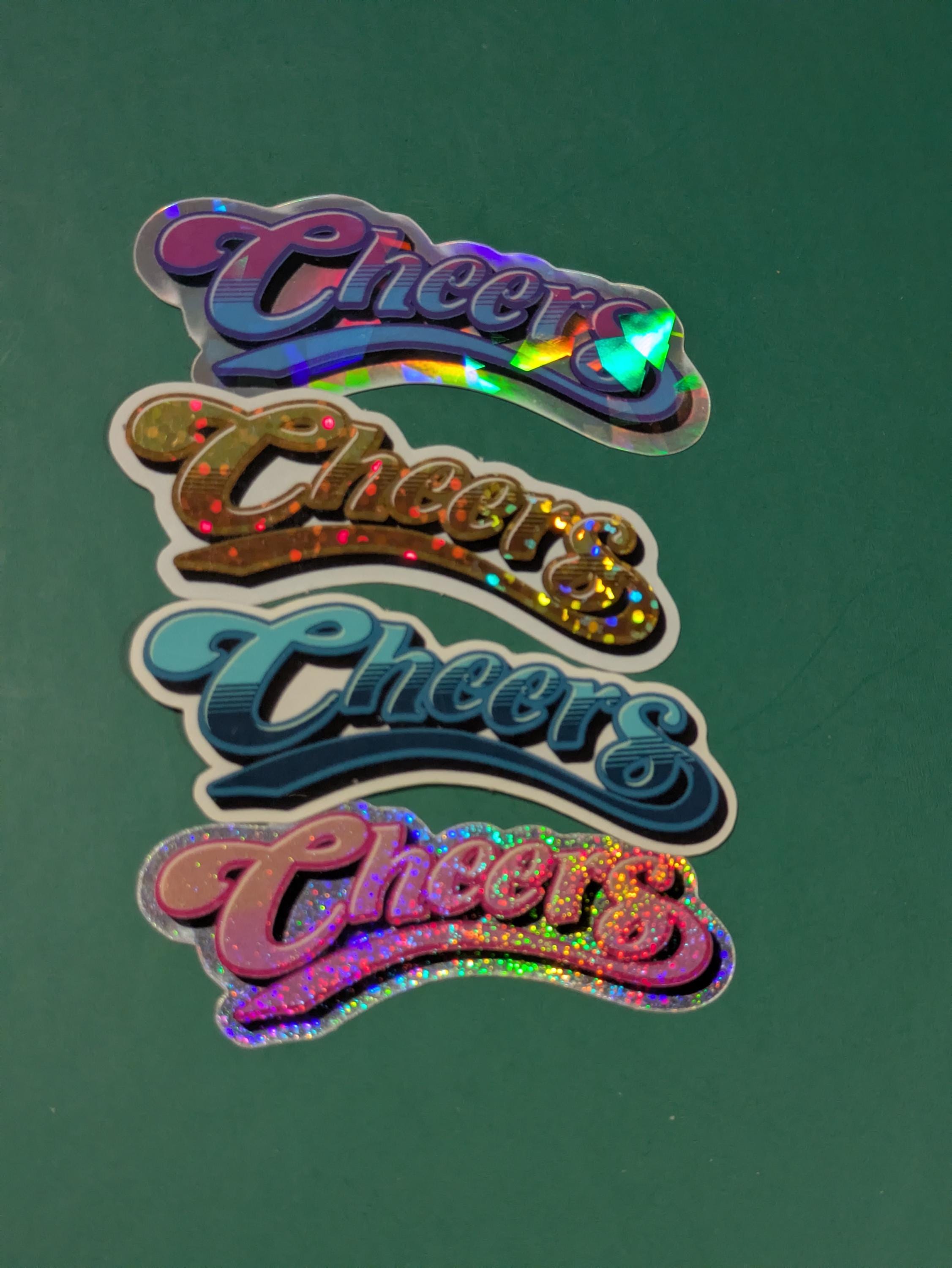 Cheers Logo Sticker Combo Pack - Etsy