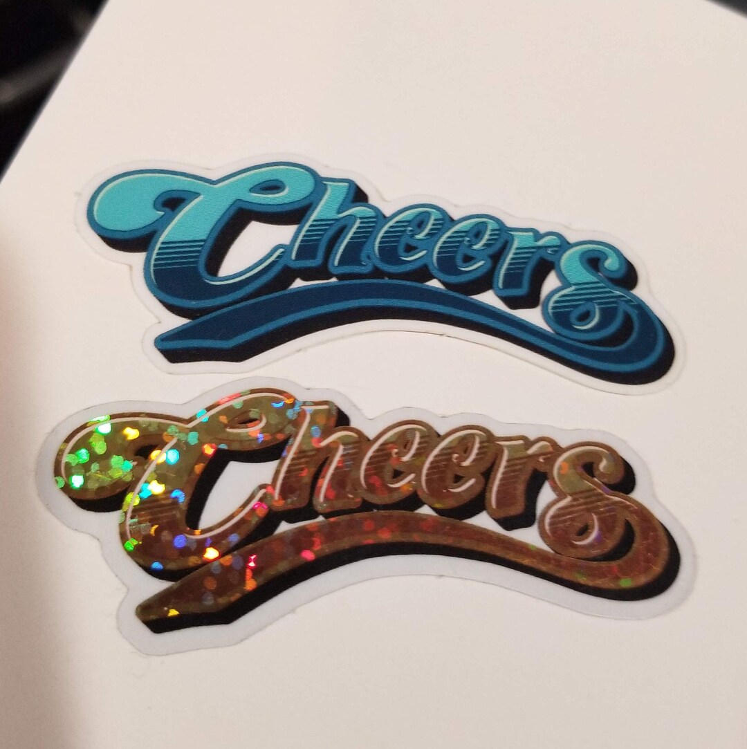 Cheers Logo Sticker Combo Pack - Etsy