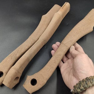 Mahogany Wood Hatchet Axe Handle