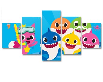 baby shark bedroom decor