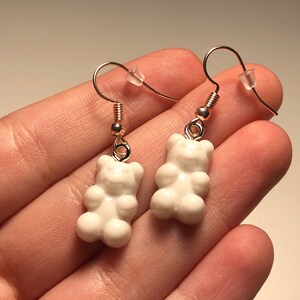 Niedliche Gummibär Ohrringe: Haken mit Gummirücken | Etsy