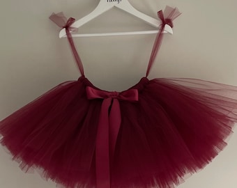 Burgundy Tutu