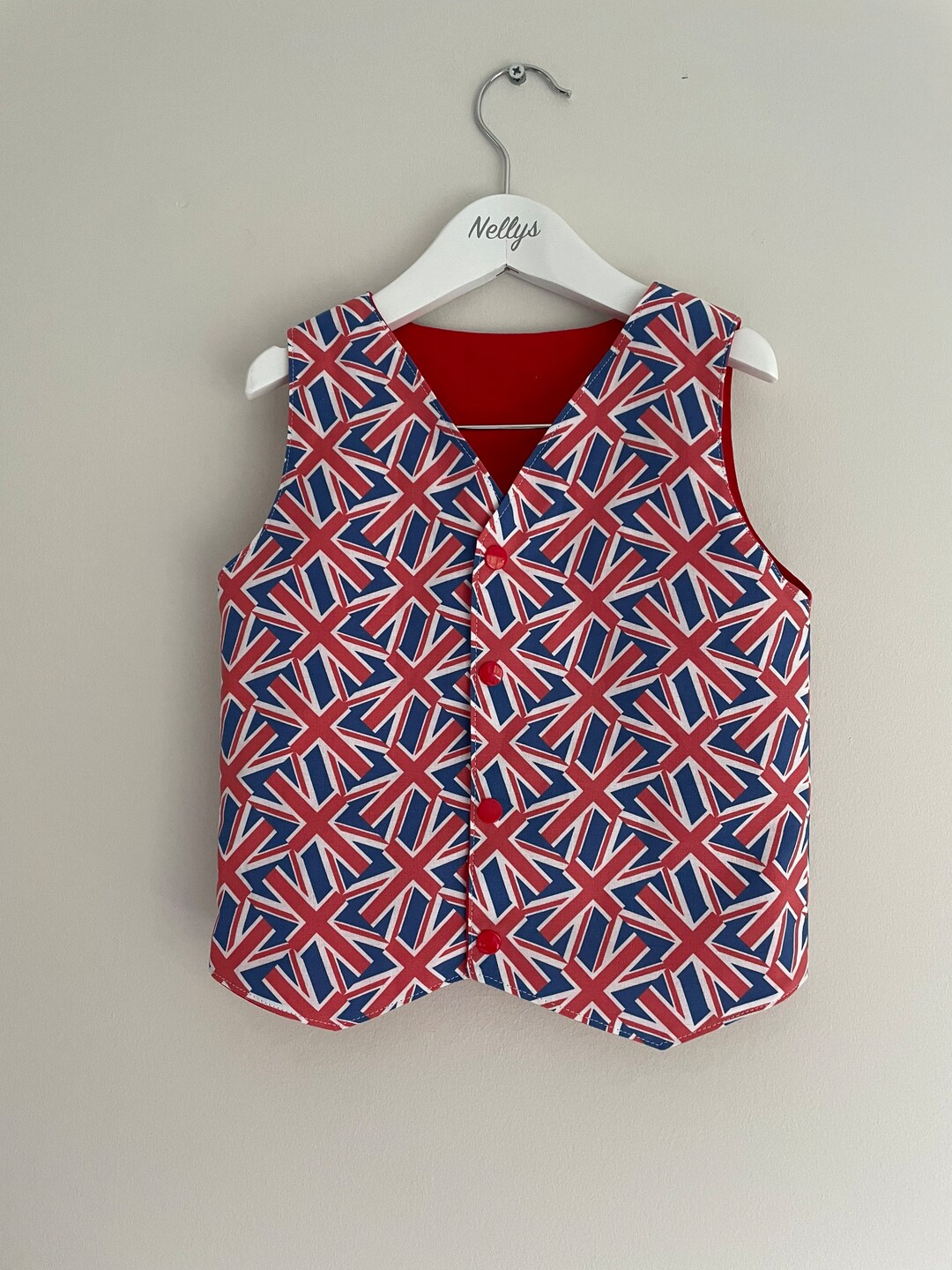 Union Jack Waistcoat Etsy UK