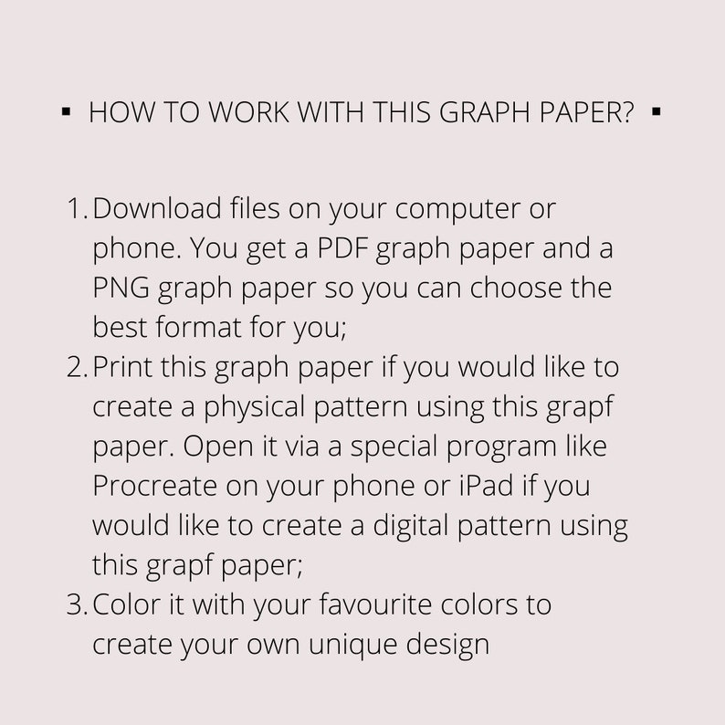 Beading Graph Paper Pattern for Brick Stitch Long Fringe Etsy