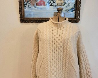 inis crafts merino wool cardigan