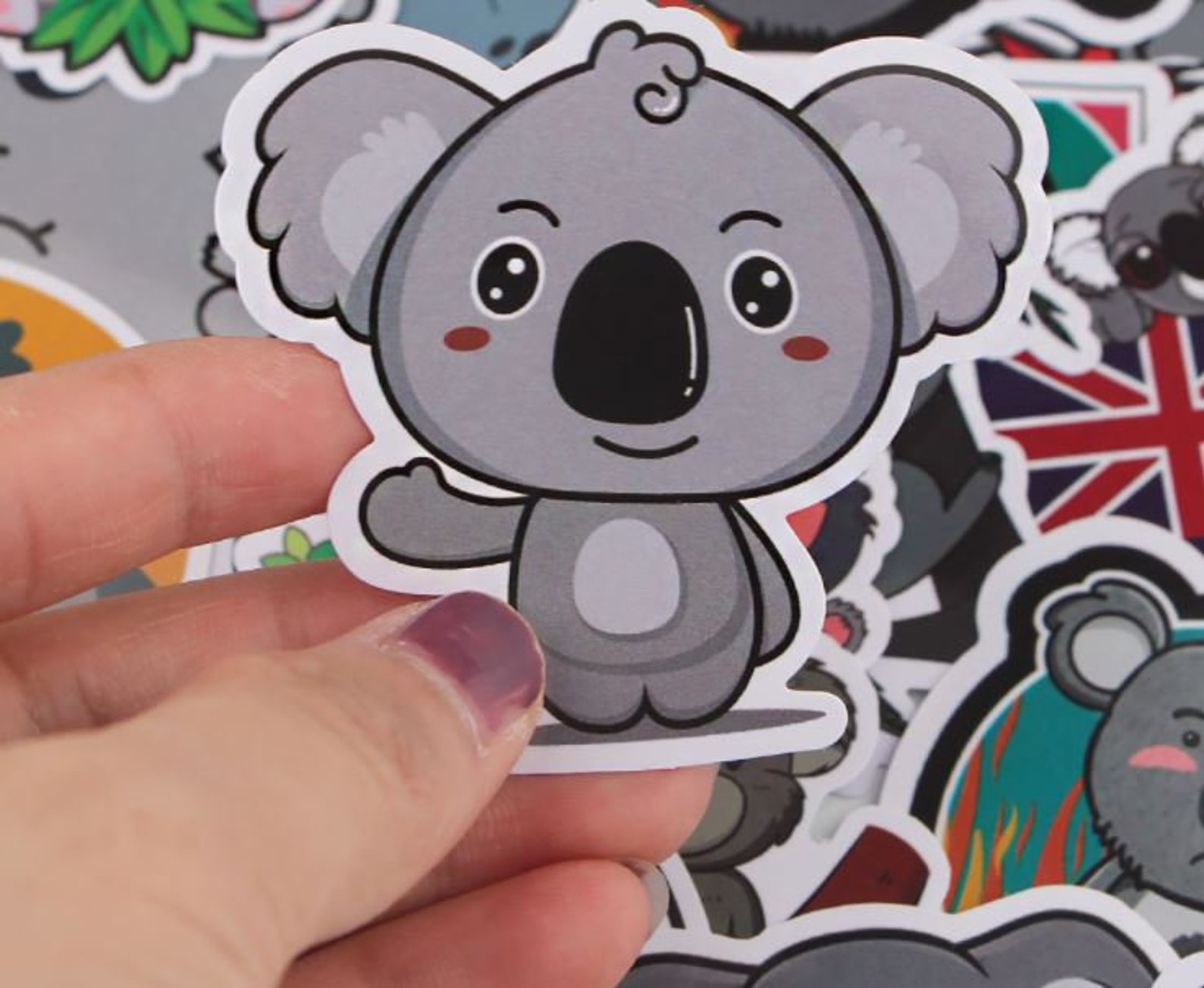 38 PC Koala stickers/ Animal Stickers / Laptop Stickers /Car Etsy