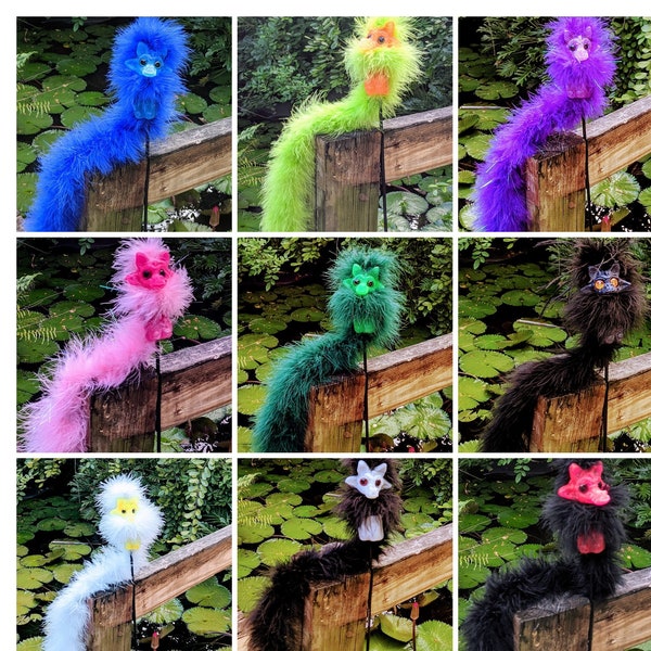 Customized Puppet Shoulder Dragon /select your color combinations/ Renaissance Fair Fantasy + Glow in the dark