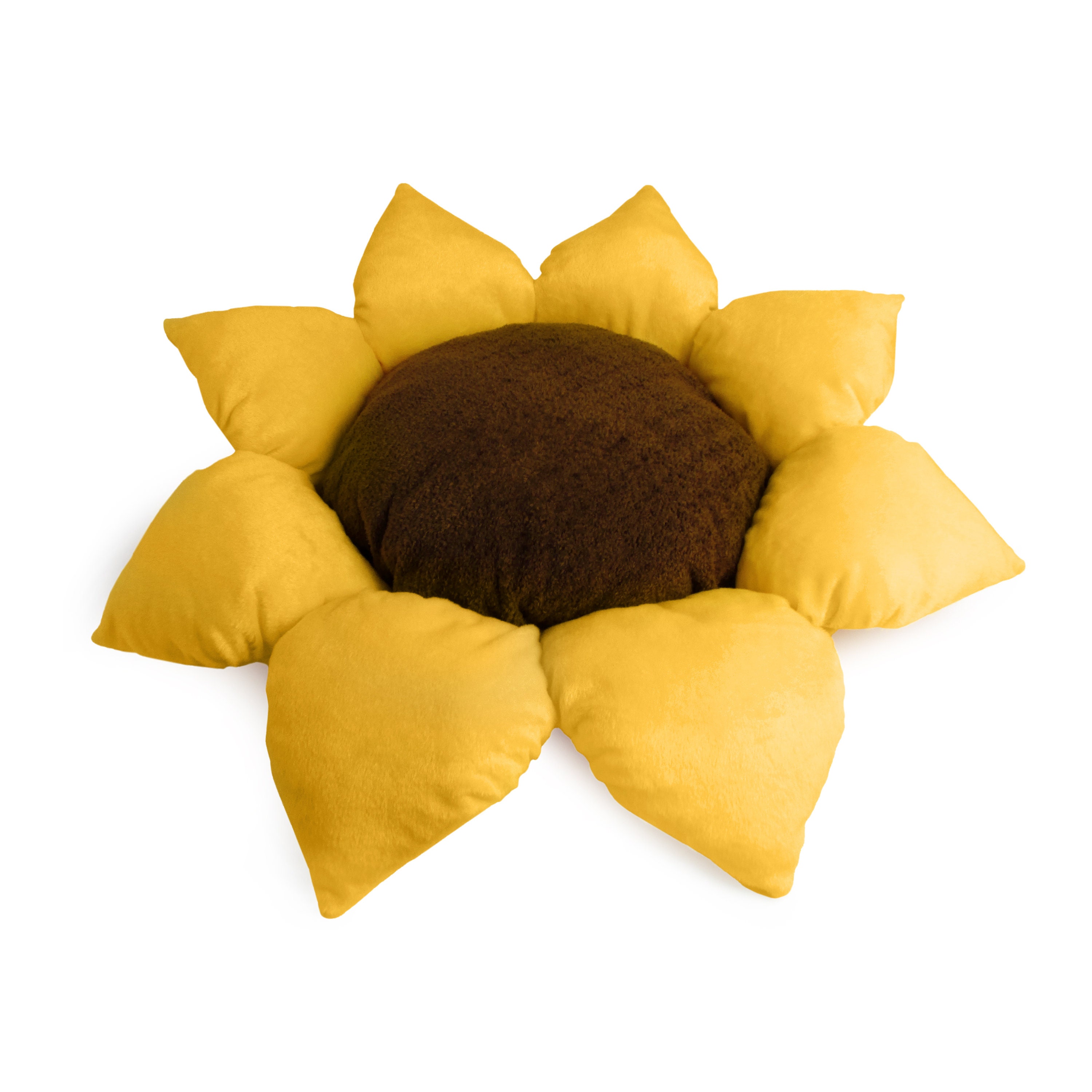 TONBO Soft Plush 24 Cute and Cozy Sunflower Dog Cat Bed Etsy