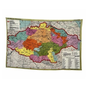 Bannière en tissu pour carte de la Grande Arménie