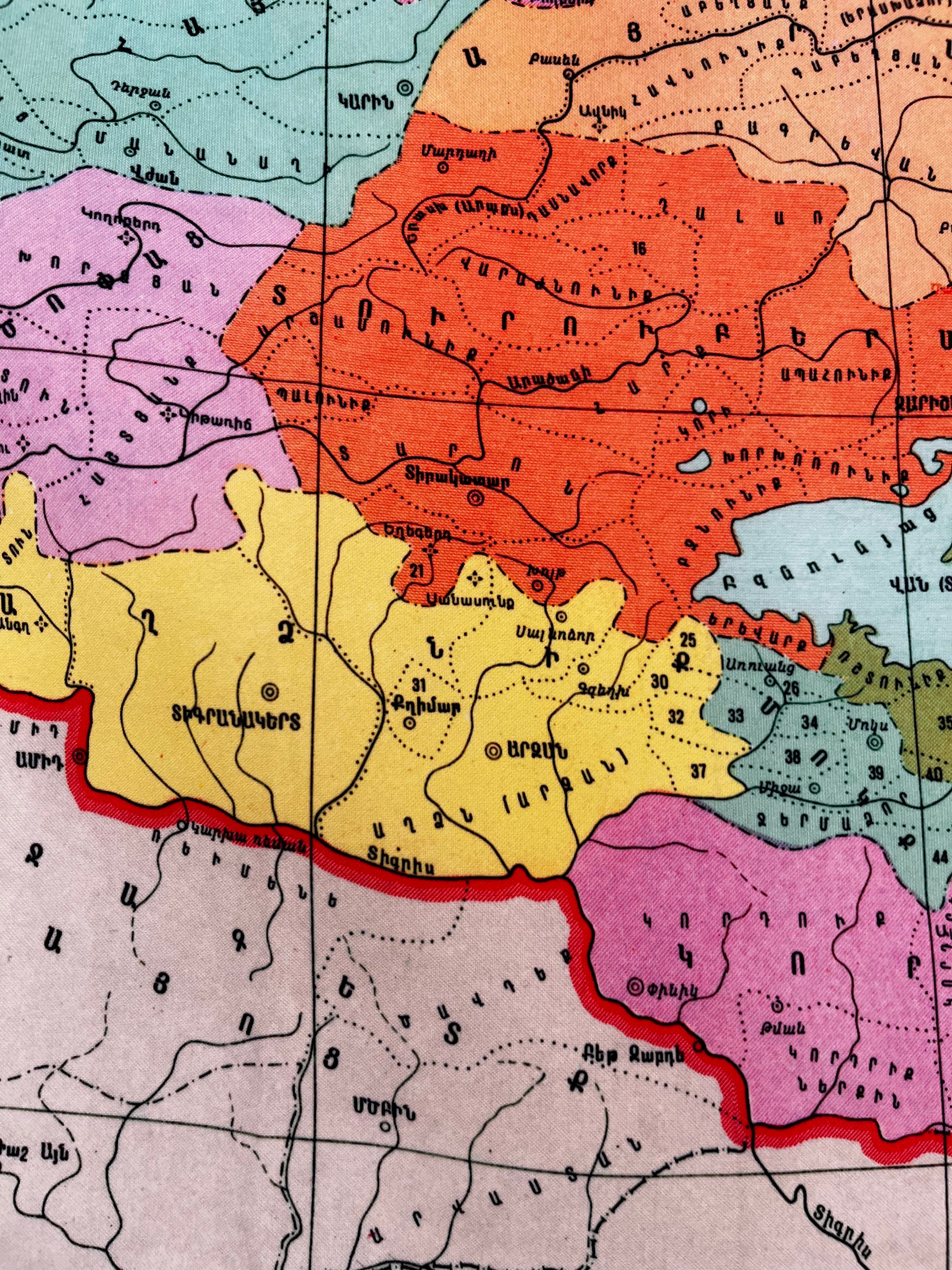 High Res] Map of the 16 provinces of Greater Armenia - PeopleOfAr