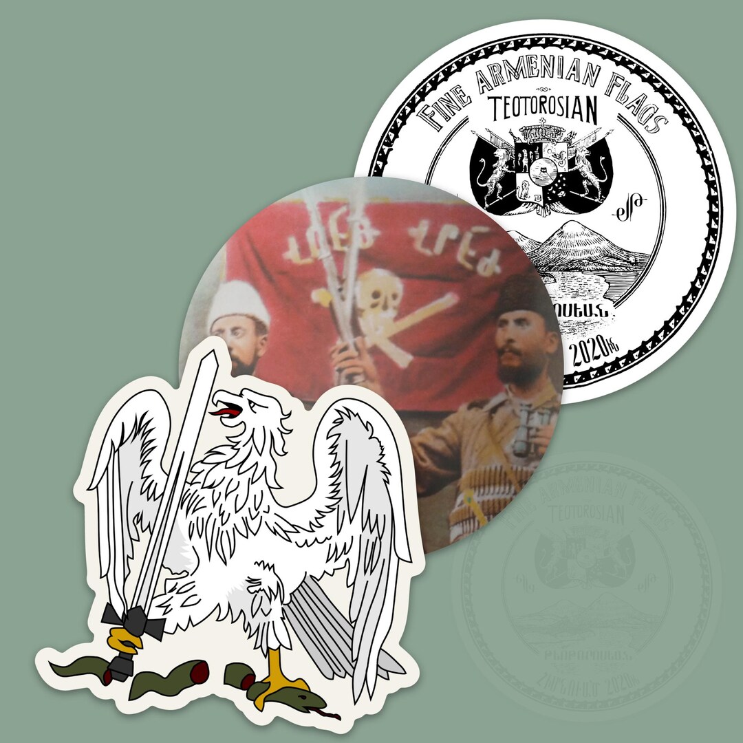 Revolutionary Sticker Armenian Revolutionary Sticker Set - Etsy