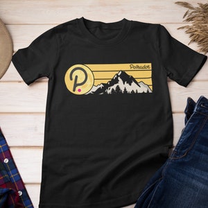 Polkadot DOT Moon Shirt | Polkadot Crypto T Shirt | DOT Cryptocurrency unisex tee