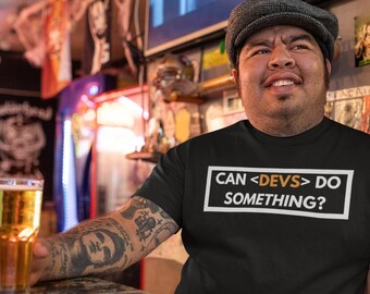 Can Devs Do Something Shirt Funny Crypto tshirt NFT tee