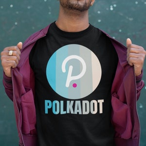 Polkadot Pastel Colors Shirt | Polkadot DOT Crypto Tee | Cryptocurrency t-shirt | HODL | Polkadot Gift