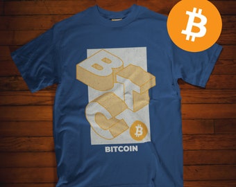 Bitcoin Isometrische Shirt | Bitcoin Cadeau | Bitcoin-shirt