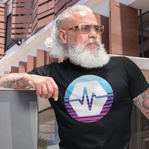 PulseChain PLS-logotyp kryptotröja | PulseChain kryptovaluta-t-shirt | HEX Staker-tröja