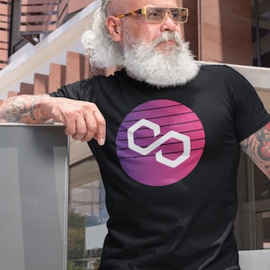 Polygon MATIC Sunset Shirt | Polygon Crypto T Shirt | MATIC Cryptocurrency unisex tee