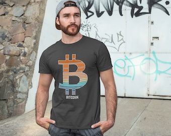 Bitcoin Sunset HODL Shirt | Bitcoin Crypto T Shirt | Bitcoin Cryptocurrency unisex tee