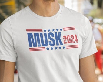 Musk For President T-shirt | Elon 2024 shirt | Elon Musk election tee | Funny Gift
