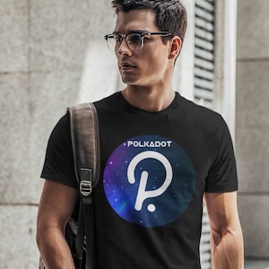 Polkadot Galaxy tShirt | Cryptocurrency Tee | Polkadot Crypto T shirt | DOT Gift shirt