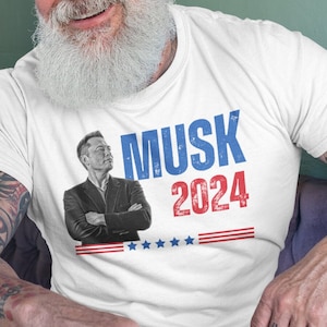 Musk For President T-shirt | Elon 2024 shirt | Elon Musk election tee | Funny Gift