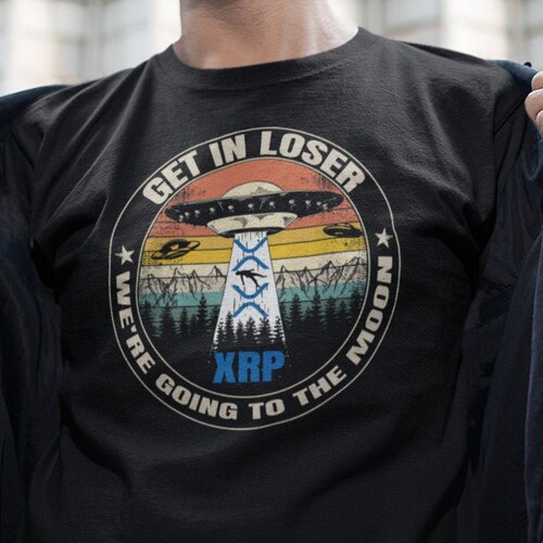 T-shirt XRP Flag - Merchandising Crypto Pour Hommes Et Femmes - Cadeau Pour Investisseurs Et Fans De Ripple