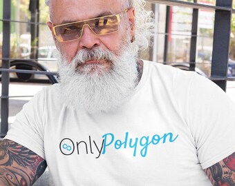 OnlyPolygon Crypto Shirt | MATIC tshirt | Funny Cryptocurrency tee | Funny Joke
