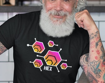 Hex Crypto T-Shirt: Unisex Cryptocurrency Tee