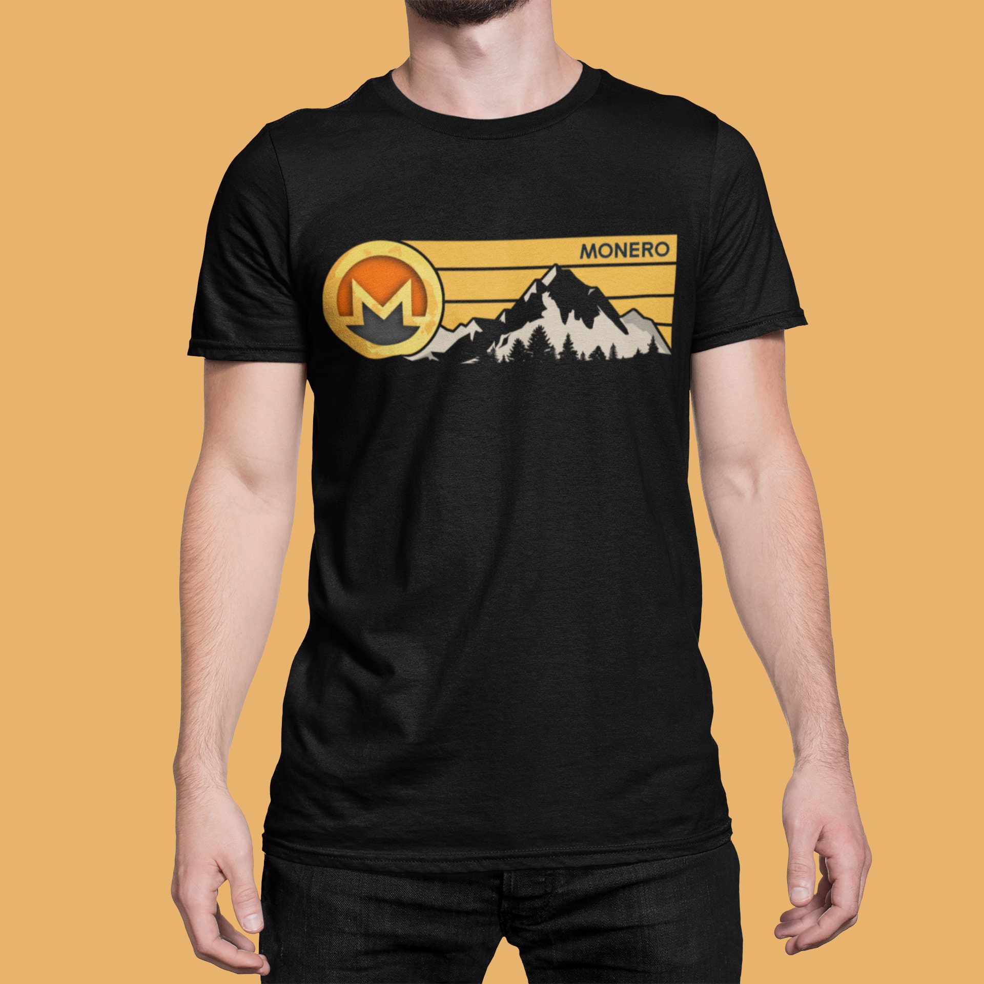Chemise Lune Monero XMR | T-shirt Monero Crypto | Tee-shirt unisexe XMR  Cryptocurrency - Etsy France