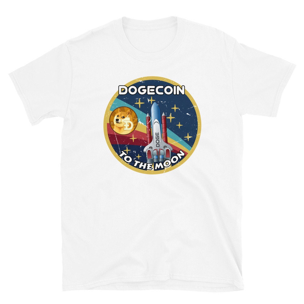 Dogecoin to the Moon Shirt Dogecoin Crypto T Shirt DOGE - Etsy