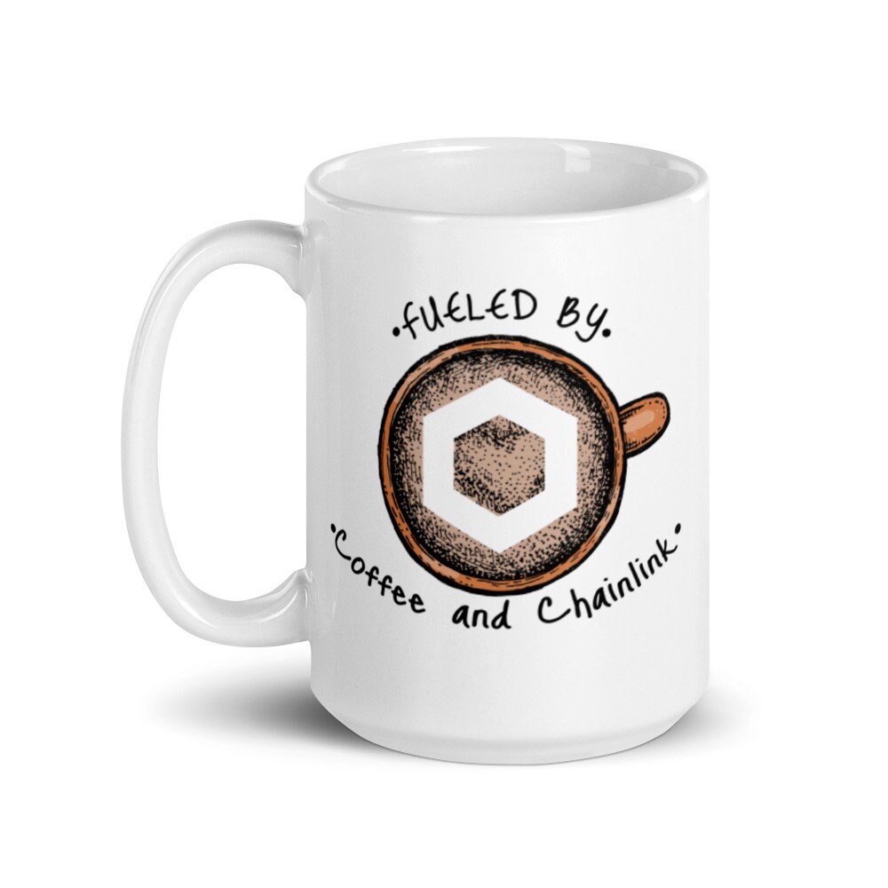 Betankt durch Chainlink (LINK) und Kaffeebecher | Kryptowährung Tee |  Bitcoin Geschenk - Etsy.de