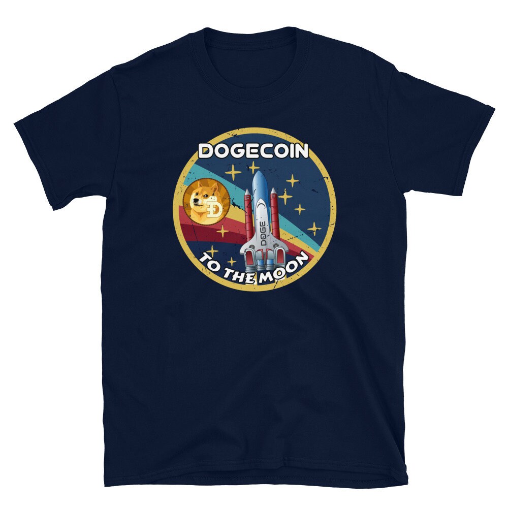 Dogecoin to the Moon Shirt Dogecoin Crypto T Shirt DOGE - Etsy